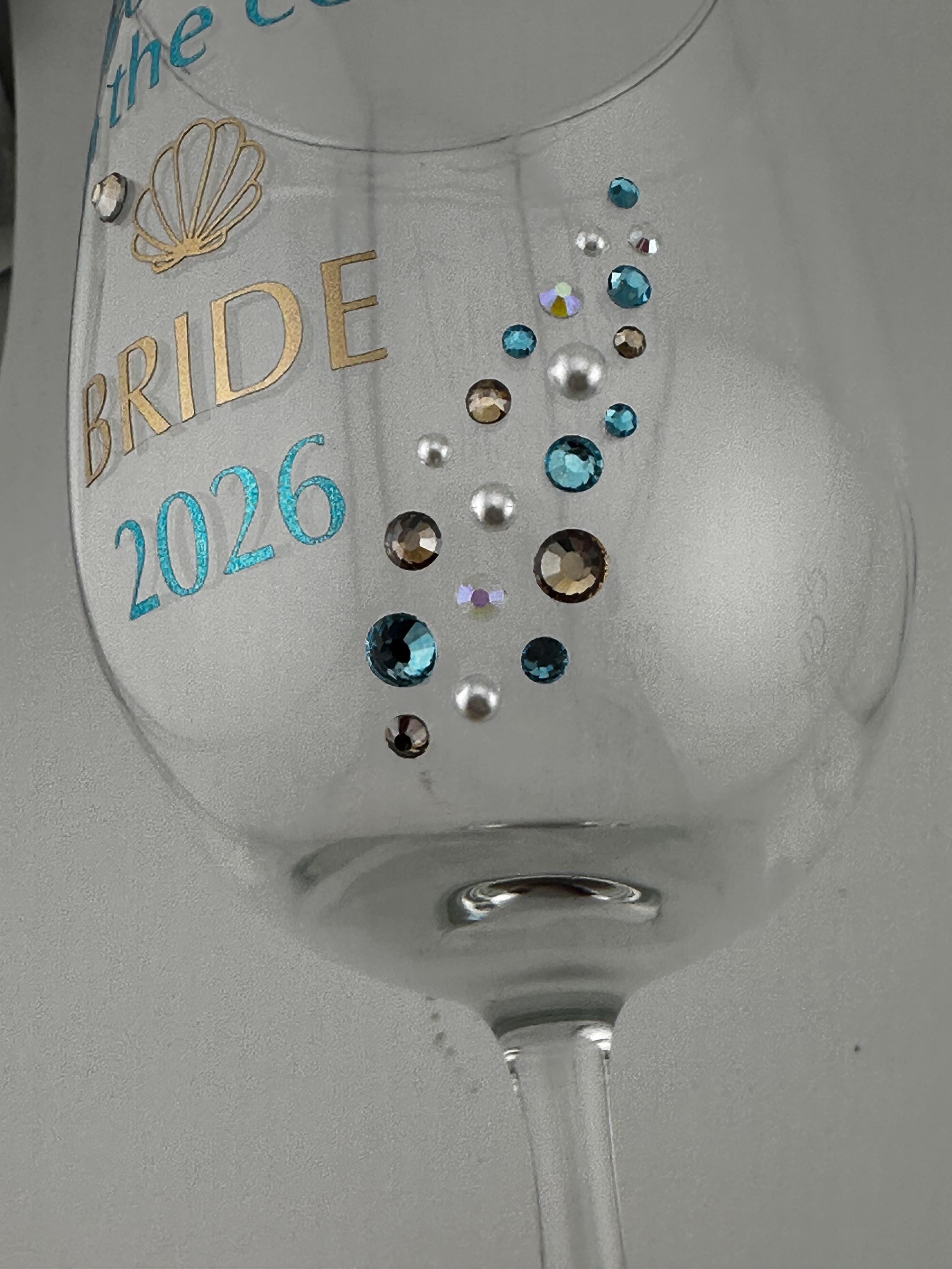 Coastal Bachelorette Wine Glass Bride Crew Beach Bach Glasses Last Toast Coast Celebration Bridesmaid Gift Stemware Nautical Wedding
