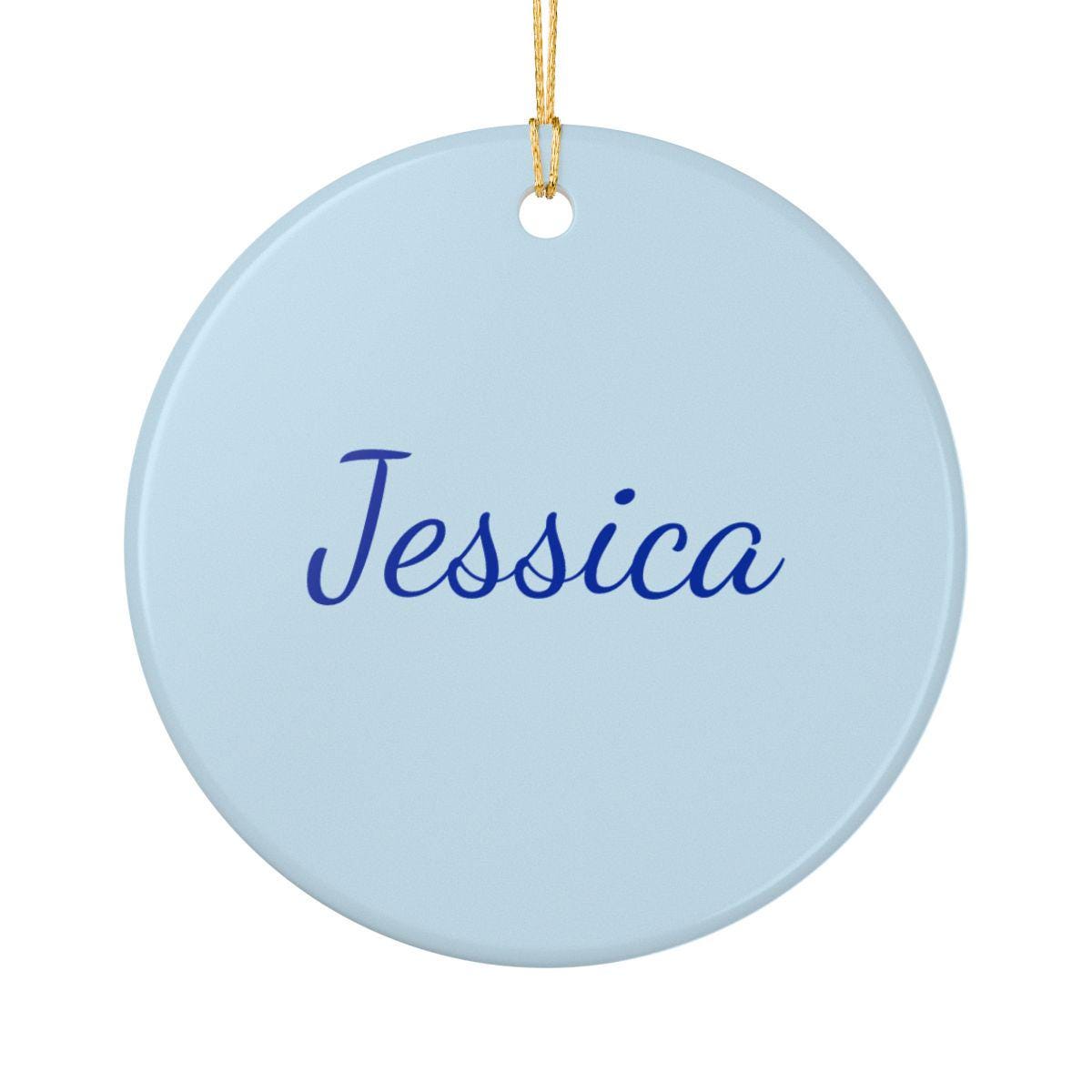 Custom Daughter In Law Gift Idea DIL Hanging Disk Keepsake Heirloom Memory Cherished Traditional Design Hydrangea Ornament Ceramic Round