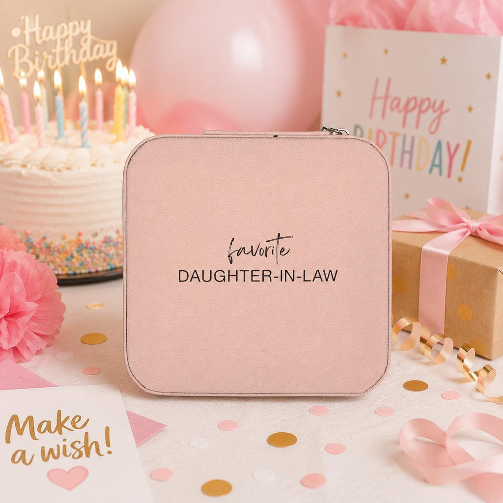 Travel Jewelry Case Compact Storage Organizer Portable Zippered Holder Small Leather Pouch Mini Accessory Box Daughter Law Gift Woman Trip