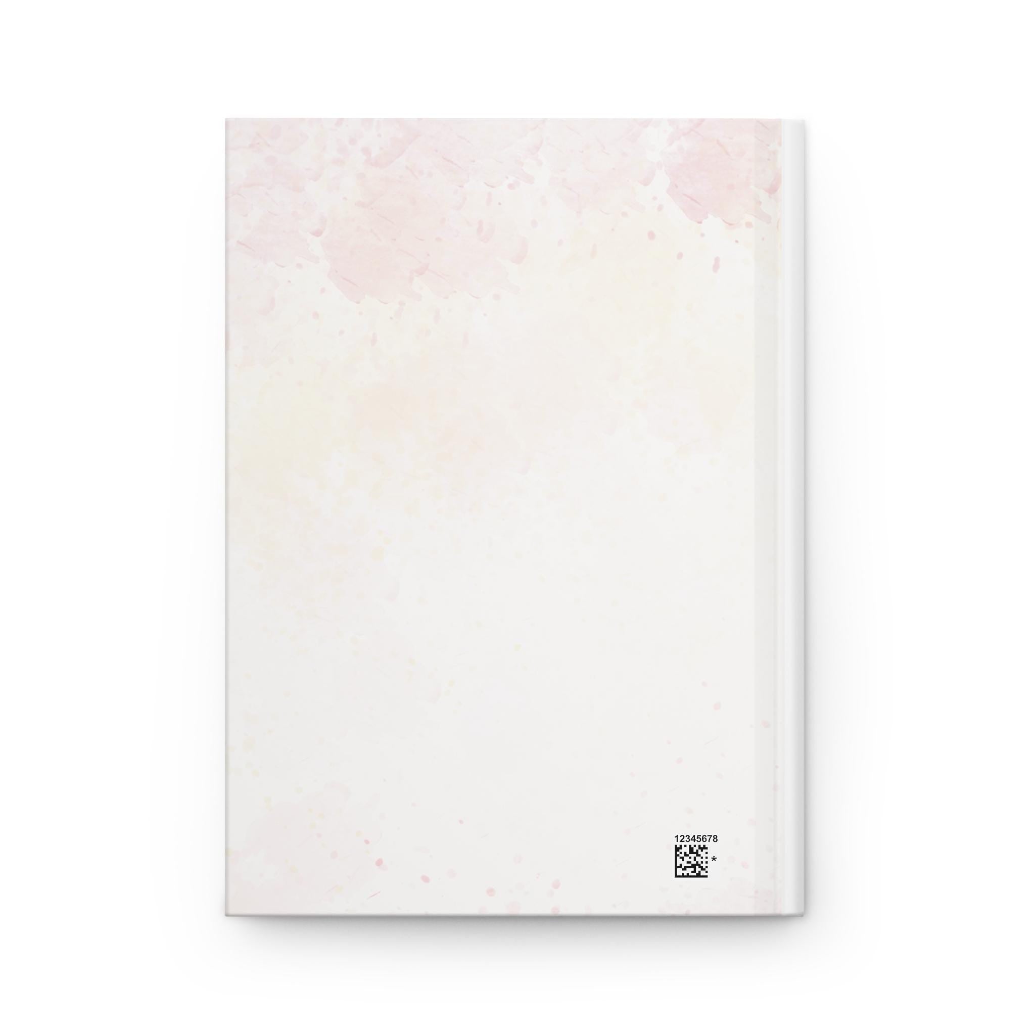 Hardcover Custom Journal Bride to be Matte Lined Writing Notebook Personalized Diary Daily Planner Book Shower Gift coquette bows